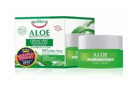Equilibra Anti-Falten-Gesichtscreme mit Aloe, 50 ml