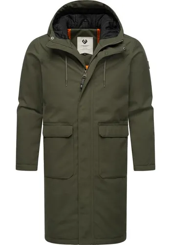 RAGWEAR Mr Them Long Herren Wintermantel - Funktionsjacke mit 11.000 mm Wassersäule, ideal für kalte, nasse Wintertage. Bequem, gerader Schnitt und praktische Kapuze machen ihn zum perfekten Begleiter.