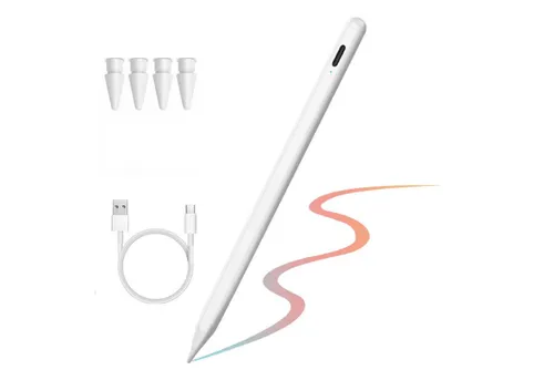 Stylus Stift für Apple Pencil - Ideal für iPad Pro/Air 2018-2024 - Stylus Pen für präzises Zeichnen und Notizen, mit Bluetooth und magnetischer Aufbewahrung. Kompatibel mit mehreren iPad-Modellen, ideal für Kreative und Studenten.