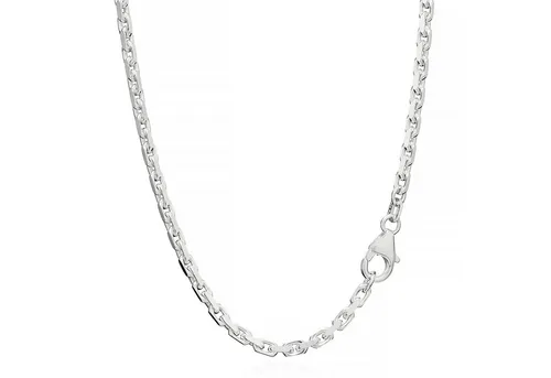 NKlaus 45cm Ankerkette 925 Silber - Elegante 45cm Ankerkette aus hochwertigem 925 Sterling Silber, ideal für den täglichen Gebrauch. Robuster Federringverschluss sorgt für Sicherheit und Komfort. Perfektes Geschenk für jeden Anlass!