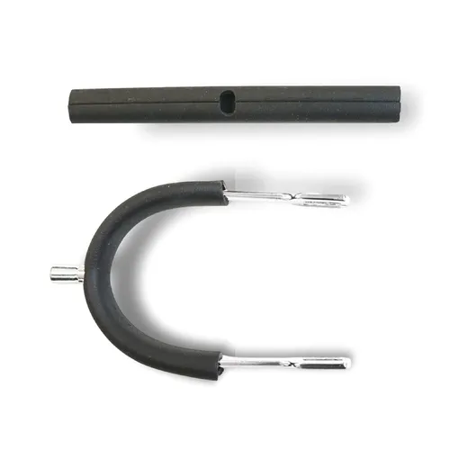 Sporenschutz aus Gummi 2 Stück schwarz Sporenschoner Schutz Sporen Gummischoner