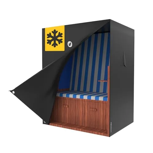 VERDOBA Premium Strandkorb Schutzhülle 600D Oxford von VERDOBA