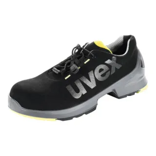 uvex S2 Sicherheitsschuhe für Herren, Größe 44 - Sportlicher und leichter Sicherheitsschuh mit metallfreier uvex xenova Zehenschutzkappe. Ideal für Chromallergiker, rutschhemmend und antistatisch, perfekt für den Arbeitsalltag.