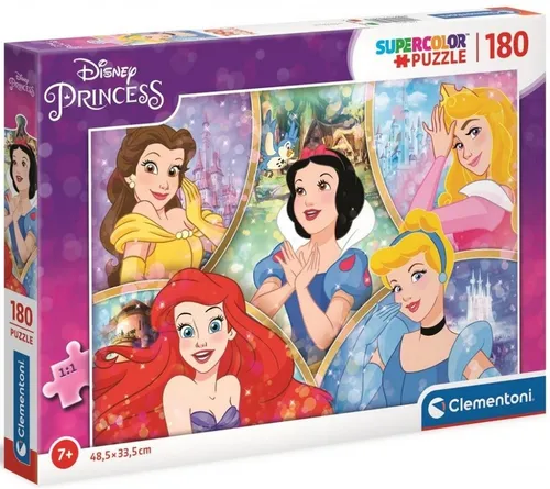 Puzzle Clementoni  180el. 29311 Princess PUD   29311 CLEMENTONI 8005125293117