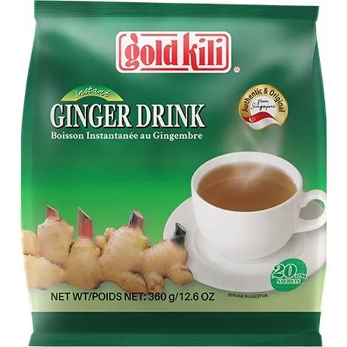[ 360g (20x18g) ] GOLD KILI Großpackung Instant Ingwergetränk