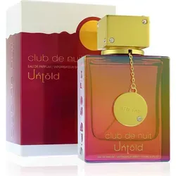 Armaf Club De Nuit Untold Unisex Eau de Parfum 30 ml - Unisex Duft, der mit frischem Jasmin und Safranblüten beginnt und in warmen Holznoten endet. Perfekt für alle, die einen bleibenden Eindruck hinterlassen möchten.