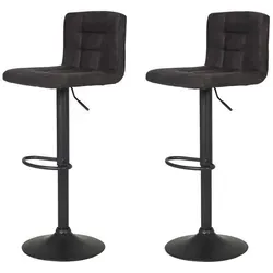 Hela Barhocker Amanda 2er Set in grau von Hela