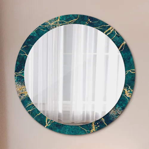 Malachit Grün Marmor Wandspiegel in grün von Coloray