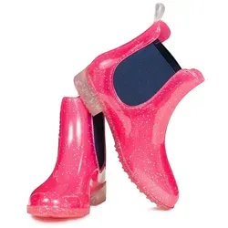 ELT Jodhpurstiefelette Sparkle - Wanderschuhe mit funkelndem Design, 100% wasserdicht und rutschfester Sohle für optimalen Komfort. Ideal für Mädchen und Damen, pflegeleicht und perfekt für Outdoor-Aktivitäten.