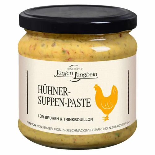 HÜHNER-SUPPENPASTE von Jürgen Langbein, 400g