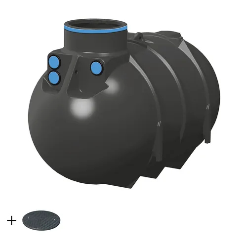 Zisterne BlueLine II 2600 Liter BASIC inkl. Deckel TopCover - besonders stabil -