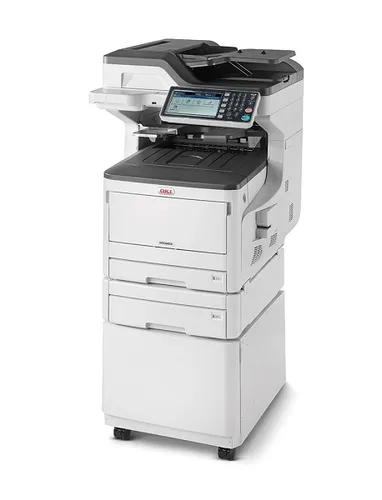 OKI MC853dnct - Farb-Multifunktionsdrucker, druckt und scannt bis DIN A3, ideal für kleine Betriebe und Arbeitsgruppen