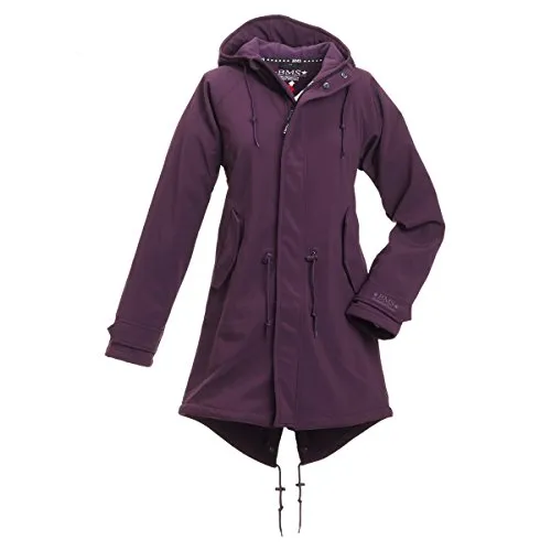 BMS HafenCity Coat SoftShell - Damenkurzmantel - purple - 48