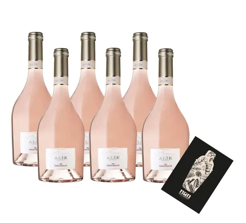 Rose Wein Set - 6x Alie Frescobaldi Rosé 750ml - Sonstige, 6 Flaschen hochwertigen Roséweins mit 12,5% Vol. für genussvolle Momente, perfekt für Feiern oder entspannte Abende.