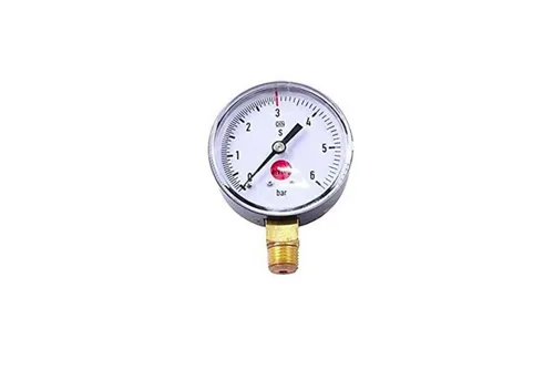 ich-zapfe Gasdruckregler Arbeitsmanometer, 0-6/3 bar