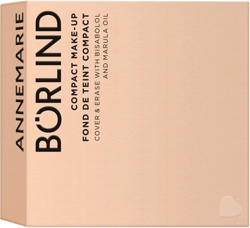 Annemarie Börlind Compact Make-Up Pflege 10 g - Make-ups für einen makellosen Teint, pflegt die Haut und sorgt für ein natürliches Finish.