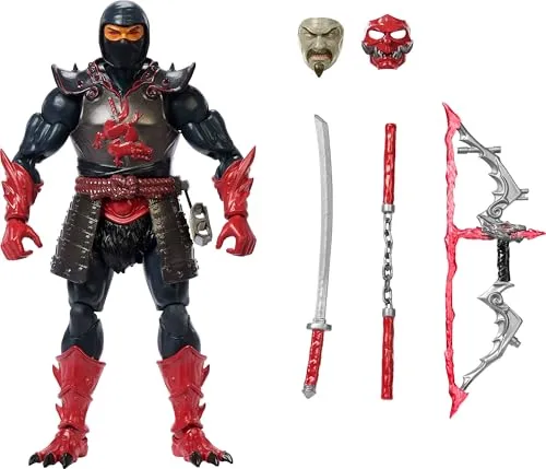 Masters of the Universe Masterverse Ninjor-Actionfigur, 18 cm groß
