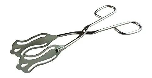 EMB Gebäckzange, Tongs, Silber, 21 cm, 1 Stück, Edelstahl, Poliert