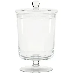 Leonardo Dose Poesia, Klar, Glas, 24 cm - Vorratsgläser, elegantes Design aus klarem Glas, ideal zum stilvollen Ordnen und Aufbewahren von Lebensmitteln.