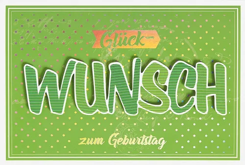 Perleberg-751-0196- Glückwunschkarte im Format 11,6 x 16,6 cm mit Briefumschlag