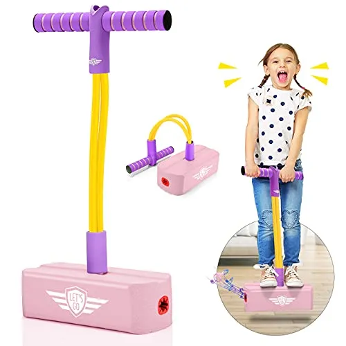 Toyzey Pogo Stick für Kinder 3-12 Jahre