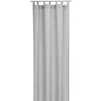 Bestlivings Dekoschal Joy 140 x 245 cm Schlaufen Grau - Gardinen - Eleganter Dekoschal mit Leinenoptik, blickdicht, pflegeleicht und ideal für moderne Wohnräume, sorgt für Privatsphäre und frischen Luftaustausch.