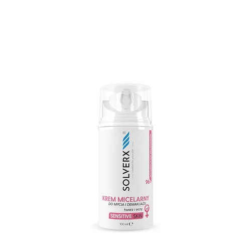 Solverx Sanfte Reinigungscreme für empfindliche Haut 100ml