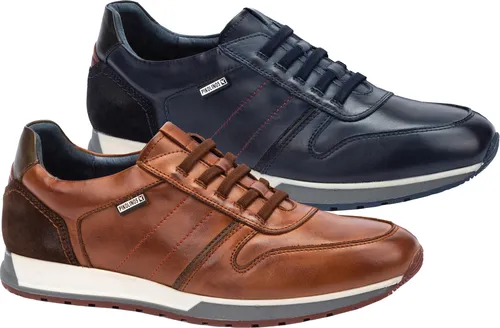 Pikolinos Herren Halbschuh Schnürschuh sportlicher Sneaker Leder Cambil M5N-6067, Größe:41 EU, Farbe:Braun