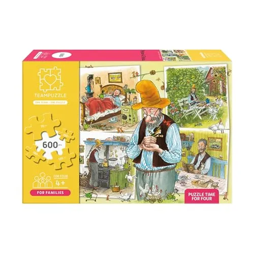 Petersson und Findus Puzzle 600 Teile