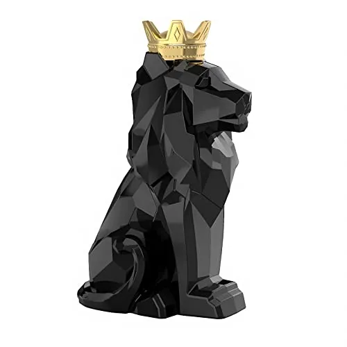 Jean-Pierre Sand - Xerxus Black- Parfum für Männer im Sammlerflakon, ideal als Geschenk - Herrenparfum im Löwen-Flakon (Black)