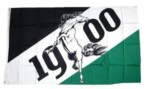 Flagge / Fahne Mönchengladbach 1900 Fan Hissflagge 90 x 150 cm