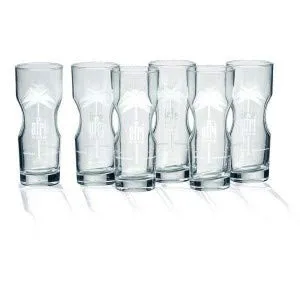 Afri-Cola Glas Gläser-Set – 6 Stück - Elegantes Set von 6 Trinkgläsern, ideal für Ihre Bar oder den täglichen Gebrauch. Robuste Qualität und stilvolles Design machen jedes Getränk zum Erlebnis.