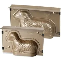 Dr. Oetker Osterbackformen-Set Goldiges Ostern - Motivbackformen für süße Osterdekoration, inklusive hochwertiger Lamm- und Mini-Lammform mit Antihaftbeschichtung – perfekt für festliche Kuchen.