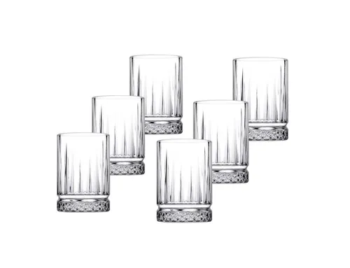 Pasabahce Gläser-Set Elysia, 6-tlg., Glas, Espresso Glas 6-teliges Set