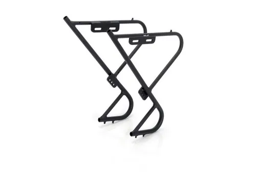 XLC Alu Gepäckträger Lowrider LR-F02 - Leicht und stabil - Gepäckträger für Fahrräder, aus leichtem Aluminium gefertigt und ideal für den Stadtverkehr oder Reisen.