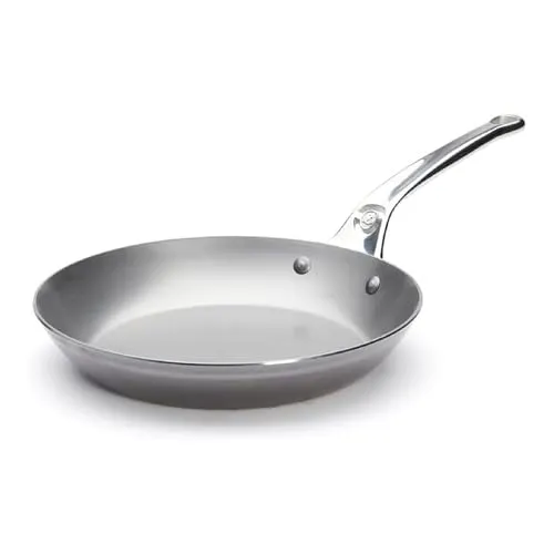 de Buyer Bratpfanne aus Eisen Mineral B Pro Ø28 cm - Hochwertige Eisenpfanne, ideal für alle Herdarten inklusive Induktion, sorgt für gleichmäßige Wärmeverteilung und perfekte Bratergebnisse.