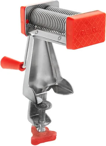 Orion HAUSE MAKARON-MASINE FADEN Nudelmaschine aus Edelstahl, Rot