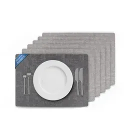 Bestlivings Platzset, Grau, Kunststoff, 33x46 cm, Wohntextilien, Tischwäsche, Tischsets