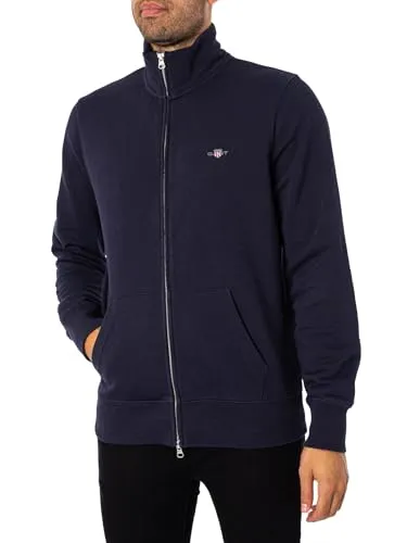 GANT Herren REG Shield Full Zip Sweatjacke von GANT