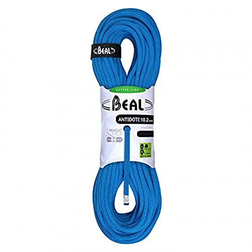 Beal Antidote 10,2mm 50m Kletterseil - Hochwertiges Kletterseil für Profis - Kletterausrüstung mit 10,2 mm Durchmesser und 50 m Länge, bietet optimale Sicherheit und Flexibilität beim Klettern.