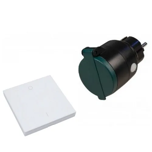 Funk-Set ET-640 Outdoor Funk-Stecker ET-44 + Funk-Wandsender EWS-11 DIW-COMFORT