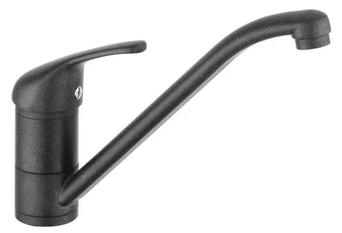 Emmevi Küchenarmatur Ambra Niederdruck in Granit Schwarz in schwarz von Emmevi Rubinetterie