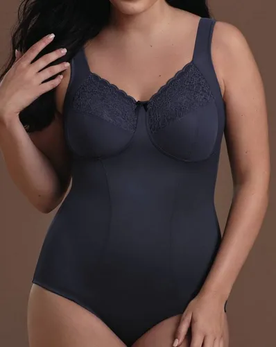Anita Entlastungs-Korselett ohne Bügel shadowblue 85 E in blau von Anita