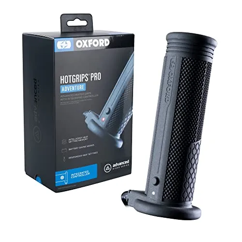 Oxford Heizgriffe Hotgrips(R) Pro 12V, automatische Wärmeregulierung für Abenteuer