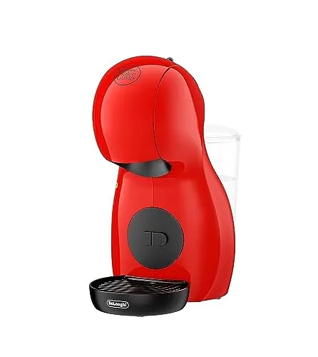 NESCAFÉ Dolce Gusto Red De'Longhi Piccolo XS EDG 210.R Kapselmaschine - 1-Tassen-Kaffeemaschine mit 15 bar Pumpendruck, in nur 30 Sekunden einsatzbereit für über 30 Heiß- und Kaltgetränke, platzsparendes Design für jede Küche.