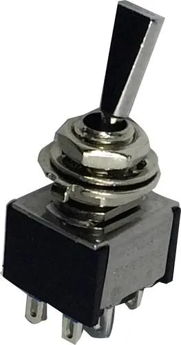 TRU Components 1587784 TC-TA202F1 Kippschalter 250 V/AC 3A 2 x Ein/Ein rastend 1St.