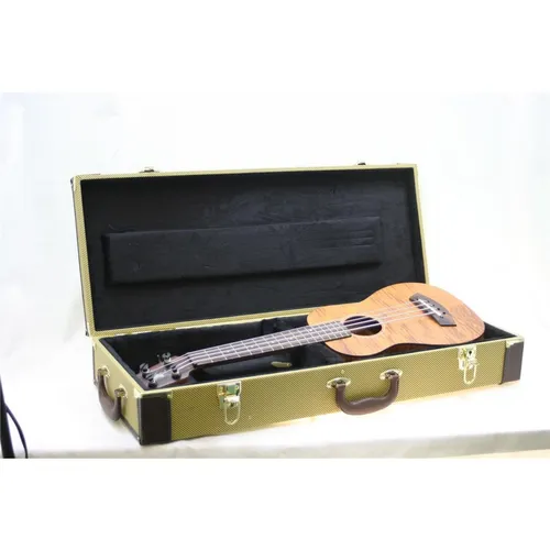 KALA U-Bass Acoustic Tweed Hardcase