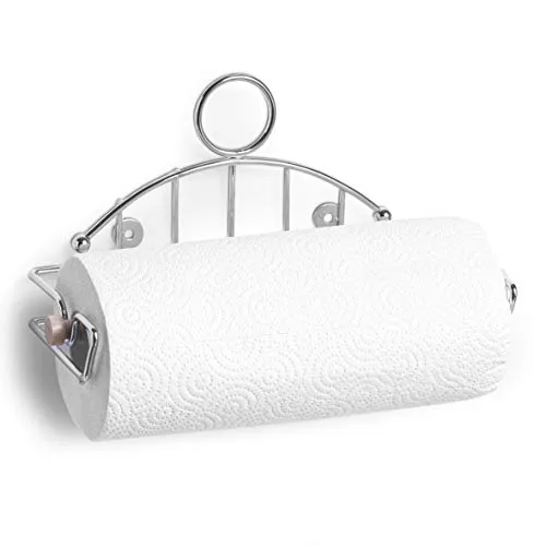 Küchenrollenhalter & -spender Silber von Zeller Present