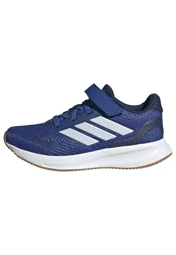 ADIDAS Kinder Workoutschuhe Runfalcon 5 Kids - Laufschuhe für Kinder mit Klettverschluss, ultraweichem Tragegefühl durch Cloudfoam und EVA-Dämpfung, aus mindestens 20 % recycelten Materialien für Nachhaltigkeit.