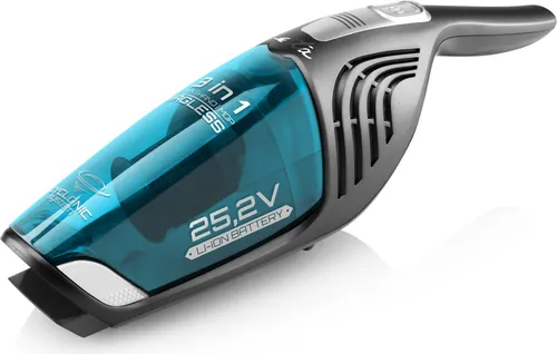 ETA Moneto Aquaplus II Premium - 3-in-1 Stab- und Handstaubsauger mit Wischaufsatz, 25.2V Li-Ion Akku, HEPA Filter und LED-Beleuchtung für mühelose Reinigung